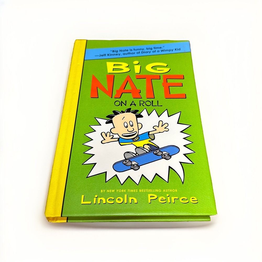 Big Nate On A Roll: By Lincoln Peirce- First Edition ( 2011) Hardcover Book Kids